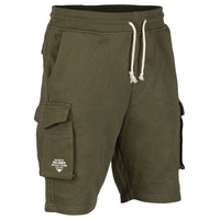 Mil-Tec US Sweatshorts Cotton oliv, L