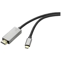 Renkforce RF-4995148 USB-C® / HDMI Adapterkabel USB-C® Stecker, HDMI-A