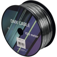 Eurolite DMX Kabel 2x0,22 100m sw + 10 Verbinder