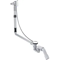 Hansgrohe Komplettset Exafill S Wanneneinlauf, Ab-/Überlaufgarnitur, chrom