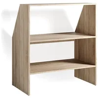 Vicco Bücherregal 90 x 100 x 50 cm Braun