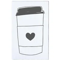 May & berry May and Berry Holzstempel - Kaffeebecher,
