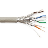 Value S/FTP Kabel, Kat.7 (Class F), Massivdraht, Dca, 100