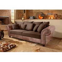 Home Affaire "King George Mega Sofa, viel Platz, Federkern",
