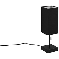 Trio Reality Leuchten Tischleuchte Ole schwarz 35 x 10