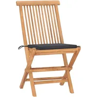 VidaXL Garten-Essgruppe 3-tlg. Grau