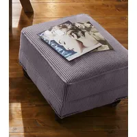 Home Affaire Hocker »King Henry«, mit Federkern grau