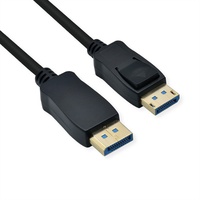 Roline DisplayPort Kabel, v2.0, DP ST - ST, schwarz,