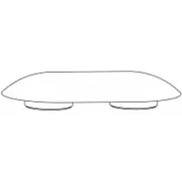 Pressalit Sitzring-Puffer A4074 oval, grau, für Sway D