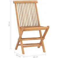 VidaXL Garten-Essgruppe 3-tlg. Braun