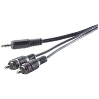 SpeaKa Professional SP-1300900 Cinch / Klinke Audio Anschlusskabel [2x
