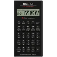 Texas Instruments BAII Plus Professional Finanzrechner grau