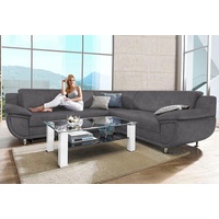 TRENDMANUFAKTUR Ecksofa »Rondo wahlweise mit Schlaffunktion, 267x247 cm (BxT),