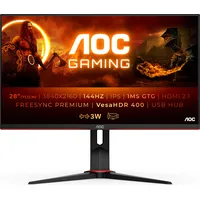 AOC U28G2XU2/BK 28"