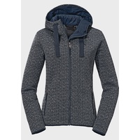 Schöffel Damen Aurora Fleece Hoodie Jacke (Größe M, blau)