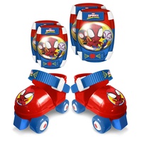 STAMP ROLLER SKATES sizes 23/27 + ELLBOGEN und KNIESCHÜTZER