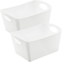 Koziol BOXXX M - Aufbewahrungsbox 3,5l Set in recycled
