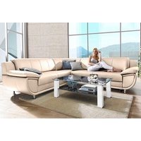 TRENDMANUFAKTUR Ecksofa »Rondo wahlweise mit Schlaffunktion, 267x247 cm (BxT),