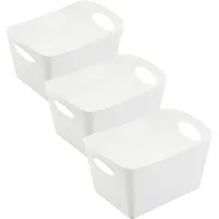 Koziol BOXXX S - Aufbewahrungsbox 1l Set in recycled