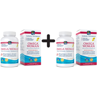 Nordic Naturals Omega Woman, 120 Softgels, Lemon