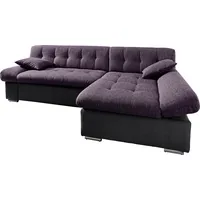 TRENDMANUFAKTUR Ecksofa »Reggae, modern und bequem, aktueller Materialmix, L-Form«,