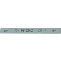 Pferd Polierstein vierkant 13x3x150mm SiC320 für harte Materialien im