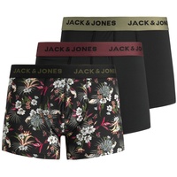 JACK & JONES Herren Jacflower Micro Fiber 3 Pack