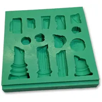 Reliefgiessmasse gips Giessform Silikonform Bruchsäulen Segmente Krippenbausteine Set 16