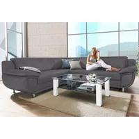 TRENDMANUFAKTUR Ecksofa »Rondo wahlweise mit Schlaffunktion, 267x247 cm (BxT),