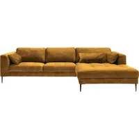 TRENDMANUFAKTUR Ecksofa »Luzi, wahlweise mit Schlaffunktion und Bettkasten bestellbar,