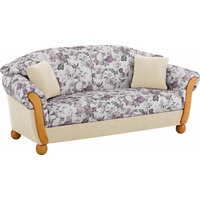 Home Affaire 3-Sitzer »Milano, bequemes Sofa mit geschwungenen Armlehnen,