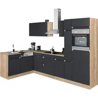 OPTIFIT Winkelküche »Roth«, Stellmaße 300x175 cm, wahlweise mit E-Geräten,