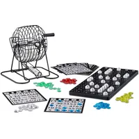 Relaxdays Bingospiel mit Lostrommel