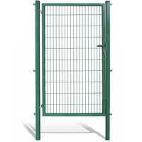 Arvotec Zauneinzeltür ARVOTEC "ESSENTIAL", grün, B:120cm H:200cm, Metall, Tore,