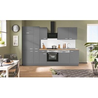 OPTIFIT Küchenzeile Parma 300 cm braun