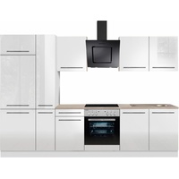 OPTIFIT Küchenzeile Bern 300 cm weiß