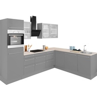 OPTIFIT Winkelküche »Bern«, Stellbreite 285x225 cm, wahlweise mit E-Geräten