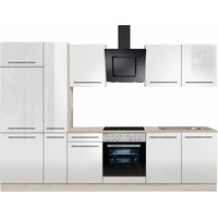 OPTIFIT Küchenzeile Bern 300 cm weiß