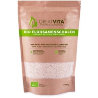 Greatvita Bio Flohsamenschalen 99% rein 500 g