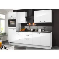 OPTIFIT Küchenzeile Ole 270 cm weiß