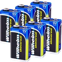 Wilhelm Universal Batterien AA Mignon AAA Mikro 9V Block