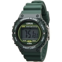Lorus Herren Digital Quarz Uhr mit Silikon Armband R2309PX9