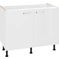 OPTIFIT Spülenschrank »Parma«, Breite 100 cm weiß