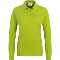 Hakro Damen Longsleeve-Poloshirt Mikralinar® kiwi, XL