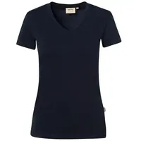 Hakro Damen V-Shirt Stretch tinte, S
