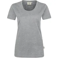 Hakro Damen T-Shirt Classic grau meliert, 3XL