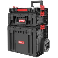 QBRICK System Pro Set 2 Werkzeugkoffer 3in1 Schwarz