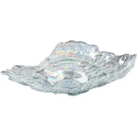 LEONARDO Muschelschale Poesia 46x35, 038933, Glas, klar, 9,5 cm