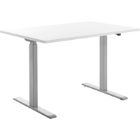 TOPSTAR E-Table Holz 120x80 grau/weiß