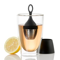 AdHoc Schwimmender Teefilter Floatea Tee-Ei schwarz
